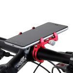 GUB G86 Telefoonhouder fiets - Verstelbaar - Universeel - Aluminium - Rood