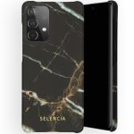 Selencia Fashion Backcover Galaxy A52(s) (5G/4G) - Marble Black