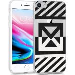 iMoshion Design hoesje iPhone SE (2022 / 2020) / 8 / 7  - Grafisch - Kruis - Transparant