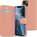 Accezz Wallet Softcase Bookcase iPhone 13 Mini - Rosé Goud
