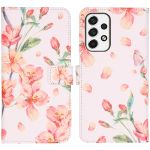 iMoshion Design Softcase Book Case Samsung Galaxy A53 - Blossom Watercolor