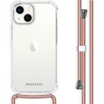 iMoshion Backcover met koord iPhone 14 - Rosé Goud