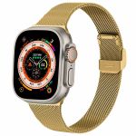 iMoshion Milanees vouwbandje Apple Watch Series 1-9 / SE / Ultra (2) - 42/44/45/49 mm - Goud