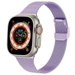 iMoshion Milanees vouwbandje Apple Watch Series 1-9 / SE / Ultra (2) - 42/44/45/49 mm - Paars
