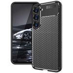 iMoshion Carbon Softcase Backcover Samsung Galaxy S23 - Zwart