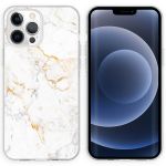 iMoshion Design hoesje iPhone 13 Pro - White Marble
