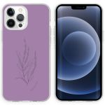 iMoshion Design hoesje iPhone 13 Pro - Floral Purple
