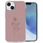 iMoshion Design hoesje iPhone 14 - Floral Pink