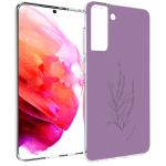 iMoshion Design hoesje Samsung Galaxy S21 FE - Floral Purple