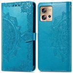 iMoshion Mandala Bookcase Motorola Edge 30 Fusion - Turquoise
