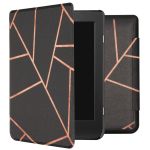 iMoshion Design Slim Hard Case Sleepcover Kobo Nia - Black Graphic