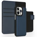 Accezz Premium Leather 2 in 1 Wallet Bookcase iPhone 13 Pro - Donkerblauw