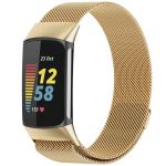 iMoshion Milanees magnetisch bandje Fitbit Charge 5 / Charge 6 - Maat S - Goud