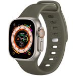 iMoshion Siliconen bandje Apple Watch Series 1-9 / SE / Ultra (2) - 42/44/45/49 mm - Olijfgroen