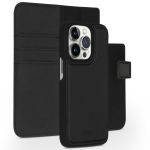 Accezz Premium Leather 2 in 1 Wallet Bookcase iPhone 14 Pro - Zwart