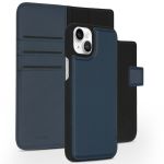 Accezz Premium Leather 2 in 1 Wallet Bookcase iPhone 14 Plus - Donkerblauw