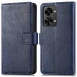 iMoshion Luxe Booktype OnePlus Nord 2T - Donkerblauw