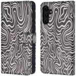 iMoshion Design Bookcase Samsung Galaxy A14 (5G/4G) - Black And White