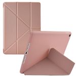iMoshion Origami Bookcase iPad 9 (2021) 10.2 inch / iPad 8 (2020) 10.2 inch / iPad 7 (2019) 10.2 inch - Rosé Goud