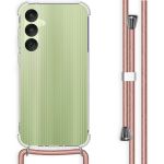 iMoshion Backcover met koord Samsung Galaxy A35 - Rosé Goud