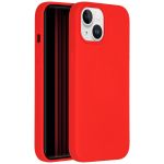 Accezz Liquid Silicone Backcover iPhone 15 - Rood