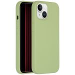 Accezz Liquid Silicone Backcover met MagSafe iPhone 15 - Groen