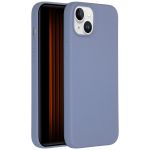 Accezz Liquid Silicone Backcover met MagSafe iPhone 15 Plus - Lavender Grey
