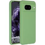 Accezz Liquid Silicone Backcover Google Pixel 8 - Groen