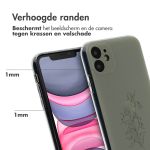iMoshion Design hoesje iPhone 11 - Floral Green