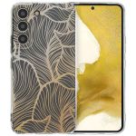 iMoshion Design hoesje Samsung Galaxy S22 - Golden Leaves
