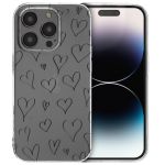 iMoshion Design hoesje iPhone 14 Pro - Hearts