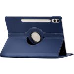 iMoshion 360° draaibare Bookcase Samsung Galaxy Tab S9 Plus / Tab S9 FE Plus - Donkerblauw