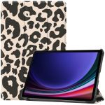 iMoshion Design Trifold Bookcase Samsung Galaxy Tab S9 - Leopard