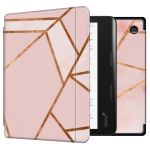iMoshion Design Slim Hard Case Sleepcover met stand Kobo Sage / Tolino Epos 3 - Pink Graphic
