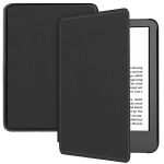 iMoshion Slim Hard Case Sleepcover Bookcase Amazon Kindle (2022) 11th gen - Zwart