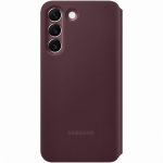 Samsung Clear View Booktype Galaxy S22 - Burgundy