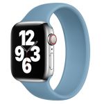 Apple Solobandje Apple Watch Series 1-9 / SE - 38/40/41 mm - Maat 5 - Northern Blue