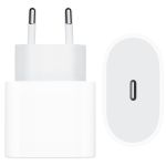 Apple Originele USB-C Power Adapter iPhone 15 Pro - Oplader - USB-C aansluiting - 20W - Wit
