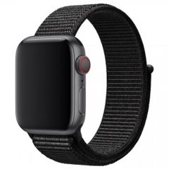 Apple Sport Loop Band Apple Watch Series 1-8 / SE - 38/40/41 mm - Zwart