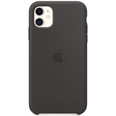 Apple Silicone Backcover iPhone 11 - Black