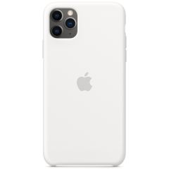 Apple Silicone Backcover iPhone 11 Pro Max - White