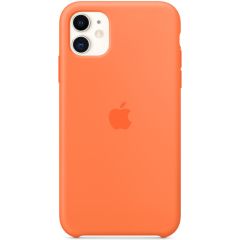 Apple Originele Silicone Backcover iPhone 11 - Vitamin C