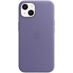 Apple Leather Backcover MagSafe iPhone 13 - Wisteria