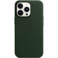 Apple Leather Backcover MagSafe iPhone 13 Pro Max - Sequoia Green