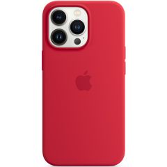 Apple Silicone Backcover MagSafe iPhone 13 Pro Max - Rood