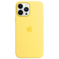 Apple Silicone Backcover MagSafe iPhone 13 Pro Max - Lemon Zest