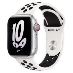 Apple Nike Sport Band Apple Watch Series 1-8 / SE - 38/40/41 mm - White / Black