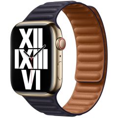 Apple Leather Link M/L Apple Watch Series 1-8 / SE / Ultra - 42/44/45/49 mm - Ink