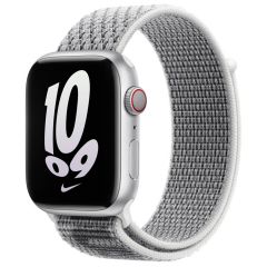 Apple Nike Sport Loop Band Apple Watch Series 1-8 / SE / Ultra - 42/44/45/49 mm - Summit White / Black
