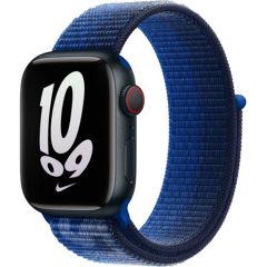 Apple Nike Sport Loop Band Apple Watch Series 1-8 / SE / Ultra - 42/44/45/49 mm - Game Royal / Midnight Navy